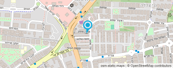 מפת הגעה אל מרפאת שיניים צהלה מפת הגעה אל מרפאת שיניים צהלה