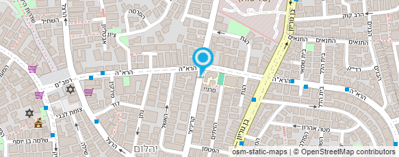 מפת הגעה אל מרפאת כאב לדיקור אוזן-סלע איתן