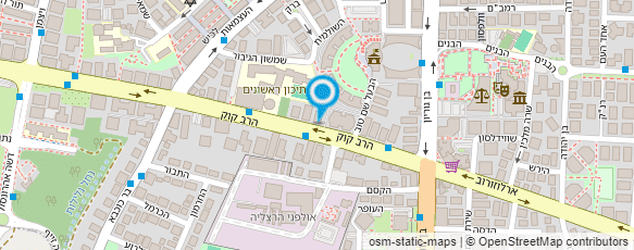 מפת הגעה אל מ.א אינסטלציה