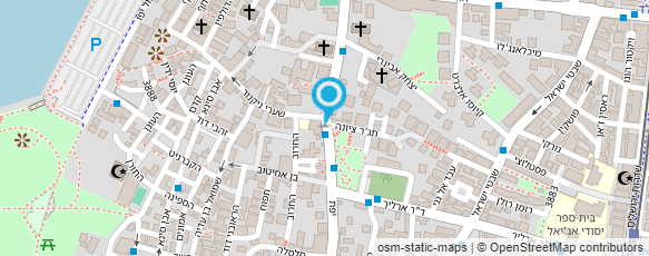 מפת הגעה אל קיוסק אחים מנסור