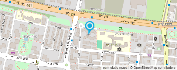 מפת הגעה אל מתוק לקפה