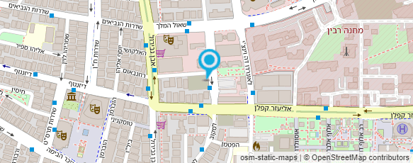 מפת הגעה אל הדים-הרפואה הפרטית של מכוני השמיעה