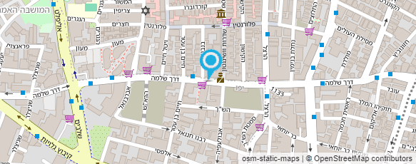 מפת הגעה אל עמותת קהילת אוניברסל