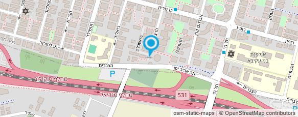 מפת הגעה אל אלמוג נסיעות ותיירות