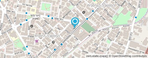 מפת הגעה אל רוח המתוק - קונדיטוריה