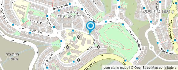 מפת הגעה אל פיצה ברמה