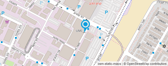 מפת הגעה אל יעקב גבאי מנהל הסדרים פנסיוניים