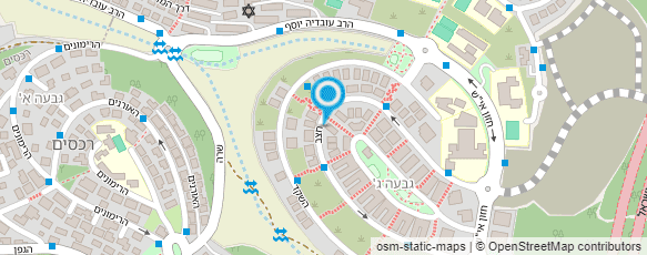 מפת הגעה אל הרב חגי גלעדי - מוהל מוסמך