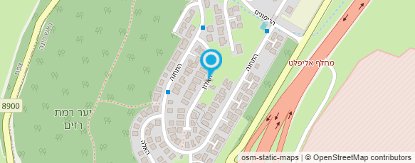 מפת הגעה אל וילת החן