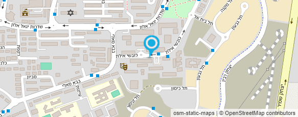 מפת הגעה אל תיאטרון דימונה -Dimona Theater