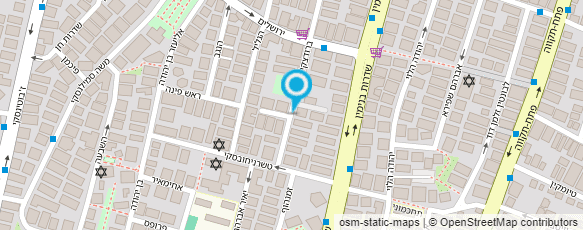 מפת הגעה אל מלי - רפלקסולוגית בכירה