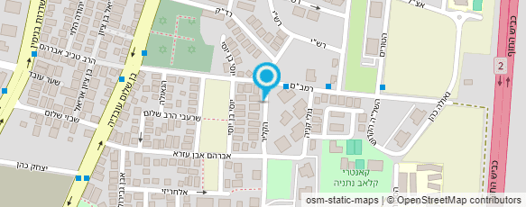 מפת הגעה אל כוכב השיער-עיצוב שיער