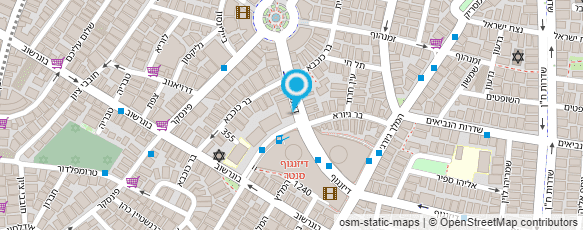 מפת הגעה אל סנטרו קפה