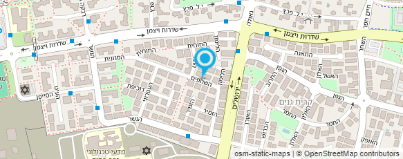 מפת הגעה אל אוסנת רדין - ייעוץ זוגי ומשפחתי