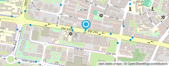 מפת הגעה אל שרון רפלקסולוגיה