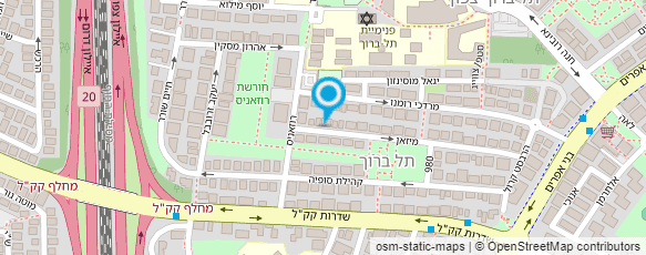 מפת הגעה אל פסיפס-הסטודיו לפסיפס של אהובלה