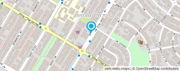 מפת הגעה אל מירב גת רוזנצוויג  מאמנת אישית להצלחה