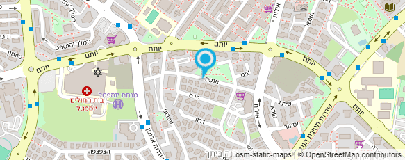 מפת הגעה אל אוסנת - מתנות