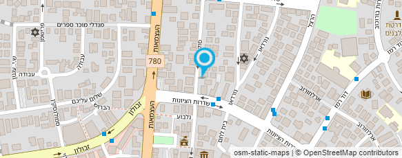 מפת הגעה אל א.א אחזקת מבנים