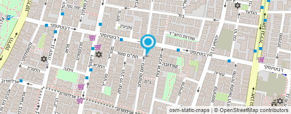 מפת הגעה אל ד"ר קופליוביץ  דן