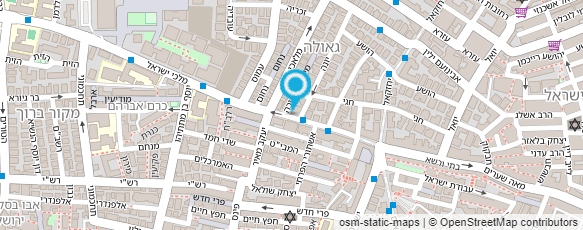 מפת הגעה אל גודה בי"ס לאיפור מפת הגעה אל גודה בי"ס לאיפור