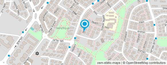 מפת הגעה אל דרך הכושר-חוגים וסדנאות