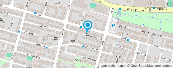 מפת הגעה אל שרותי גבריאל