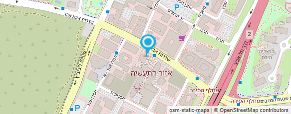 מפת הגעה אל צ'יקן בוקס chicken box