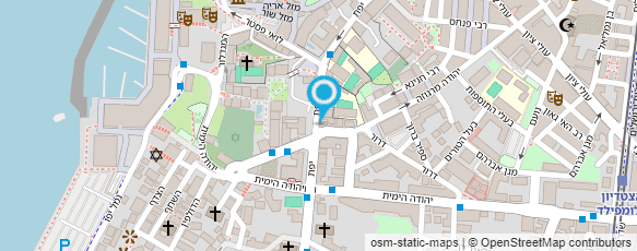 מפת הגעה אל המכולת בשכונה