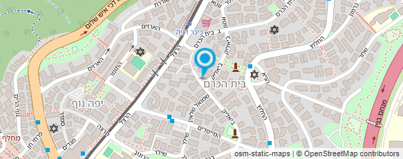 מפת הגעה אל יוגה בכרם עם ליהי