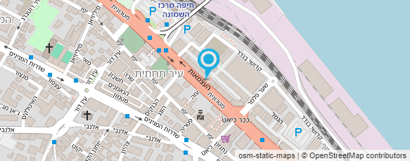 מפת הגעה אל המכללה העסקית - לשכת המסחר והתעשיה