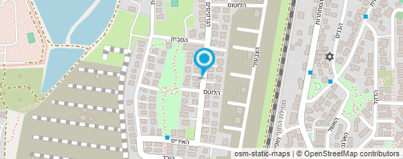 מפת הגעה אל תמר בורר-דרמה תרפיה