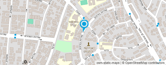 מפת הגעה אל דרך הכלב