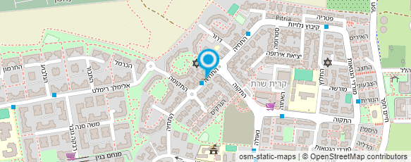 מפת הגעה אל סבתא יוכבד