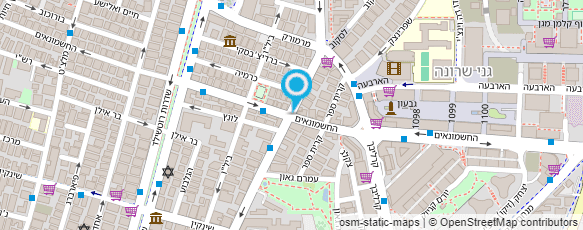 מפת הגעה אל כרמית קזז - סטייליסטית אישית