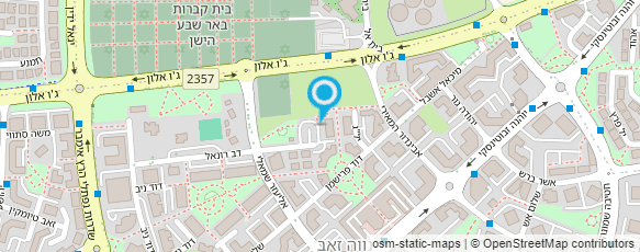 מפת הגעה אל פרגוד המרכז העירוני למחול