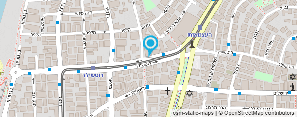 מפת הגעה אל המרכז ליזמות בחינוך