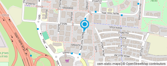 מפת הגעה אל חנה טטרו קוסמטיקאית פרא-רפואית