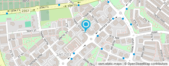 מפת הגעה אל שניר חלפון מעצב שיער