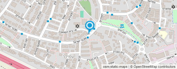 מפת הגעה אל ד"ר בשארה אשרף