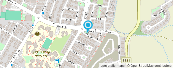 מפת הגעה אל אליס זהבי אדריכלית