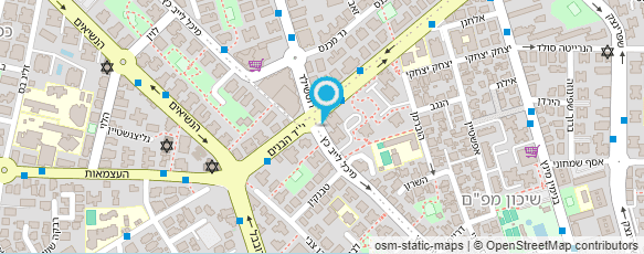 מפת הגעה אל אורית לוי - מורה לאנגלית