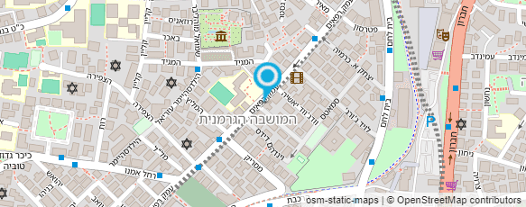 מפת הגעה אל ספרים במושבה