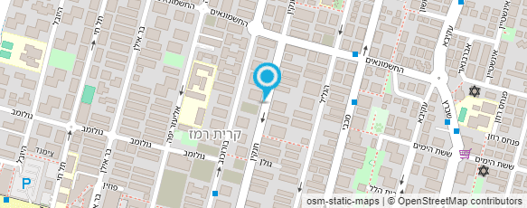 מפת הגעה אל ציפי שגב ארכיטקטורה