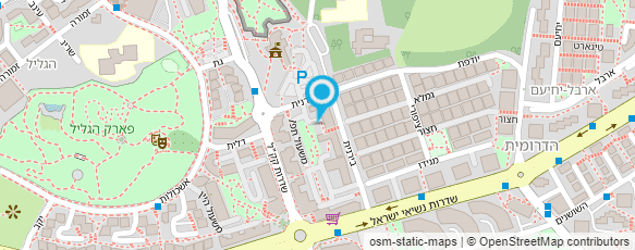 מפת הגעה אל רחלי חיות - אדריכלית