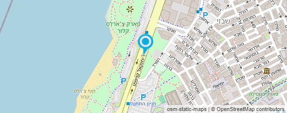 מפת הגעה אל סרף סטיישן surf station