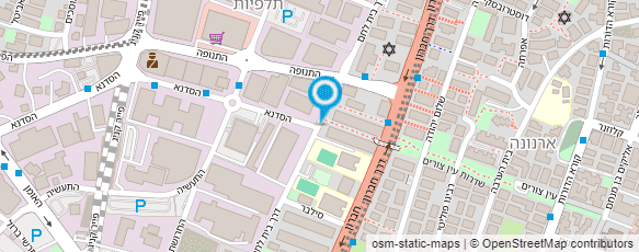 מפת הגעה אל רפאלה בן ישי- תאטרון בובות