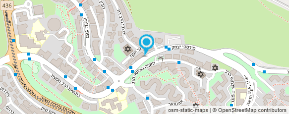 מפת הגעה אל תמר שולמן-אדריכלית רישוי