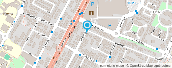 מפת הגעה אל פרטנר