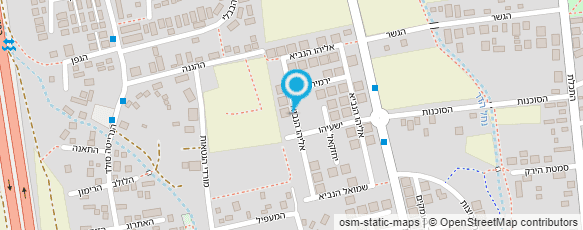 מפת הגעה אל מירב חביב עיצוב פנים